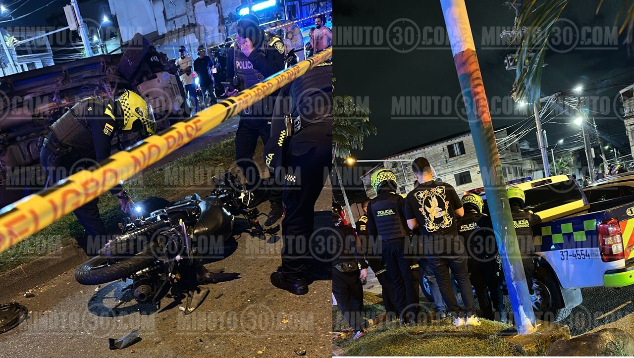 ¡La camioneta los embistió! Frustran intento de fleteo en la 80: uno de los presuntos ladrones habría muerto en el lugar