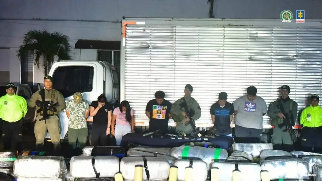 Cuatro personas a la cárcel por almacenar seis toneladas de marihuana en Girardota