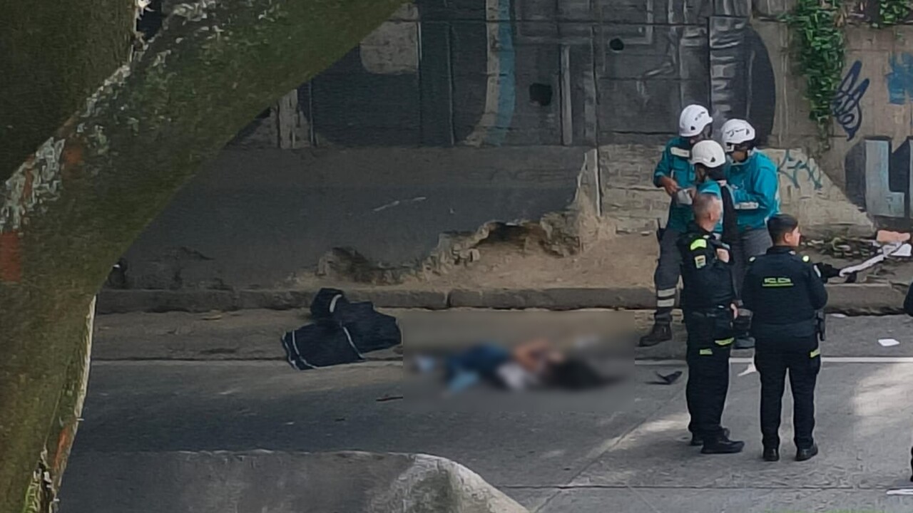 Accidente de motocicleta en Villanueva