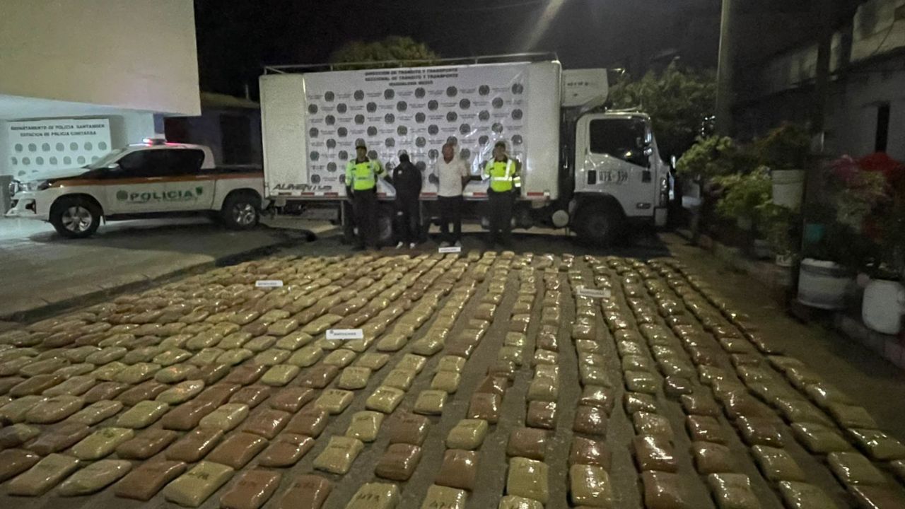 Cae narcofurgón con 500 kilos de marihuana ocultos entre vísceras refrigeradas