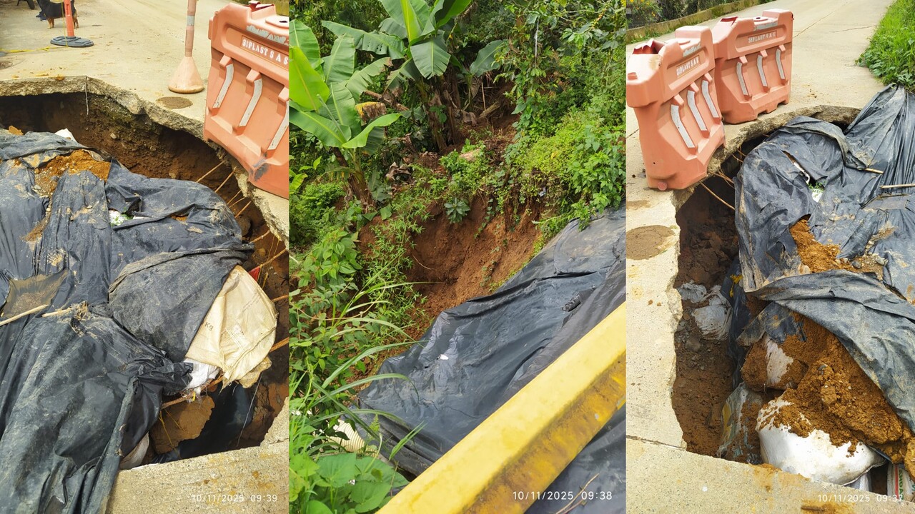 ¡Alerta! Puente a punto de colapsar amenaza con incomunicar a Pueblorrico y veredas del suroeste