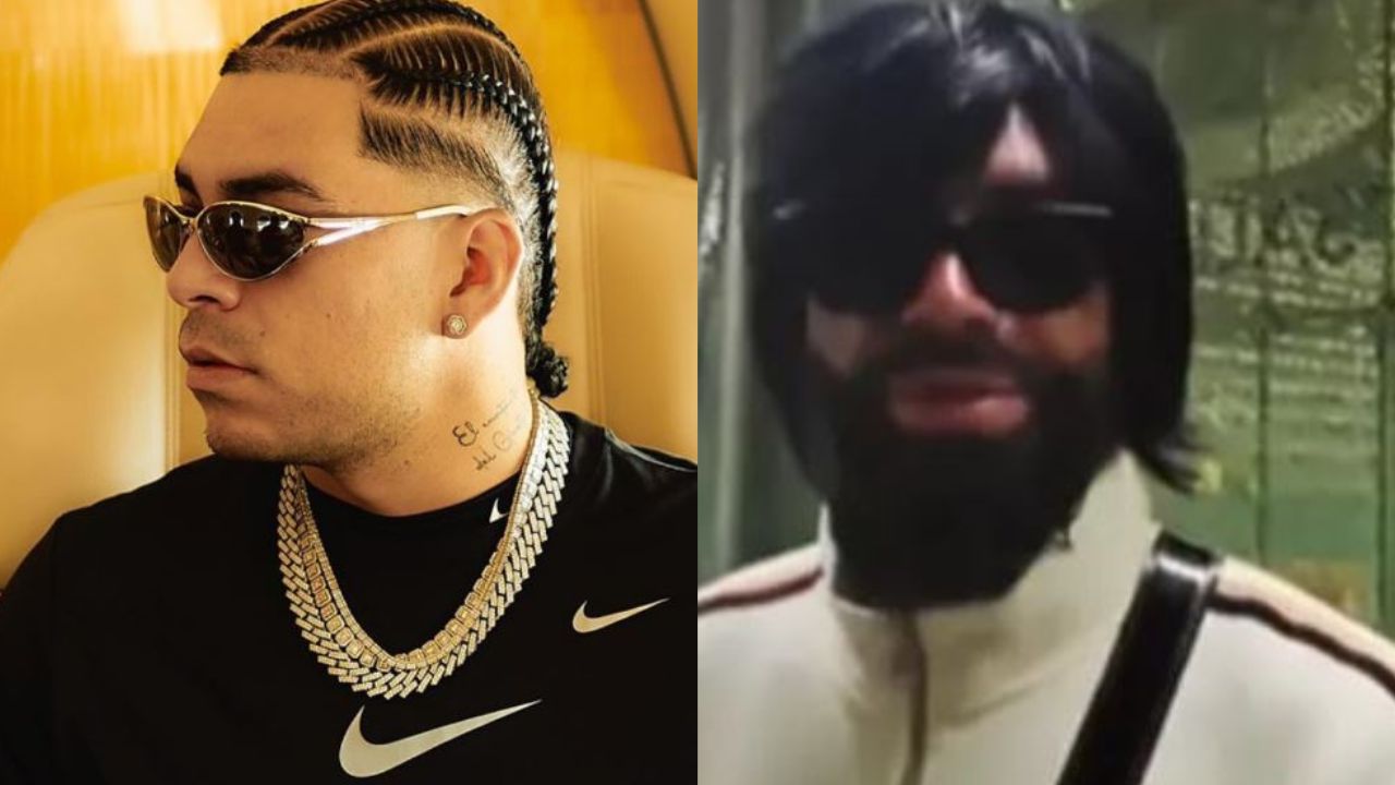 Ryan Castro se disfrazó y le dio un regalo a un vendedor ambulante en Medellín