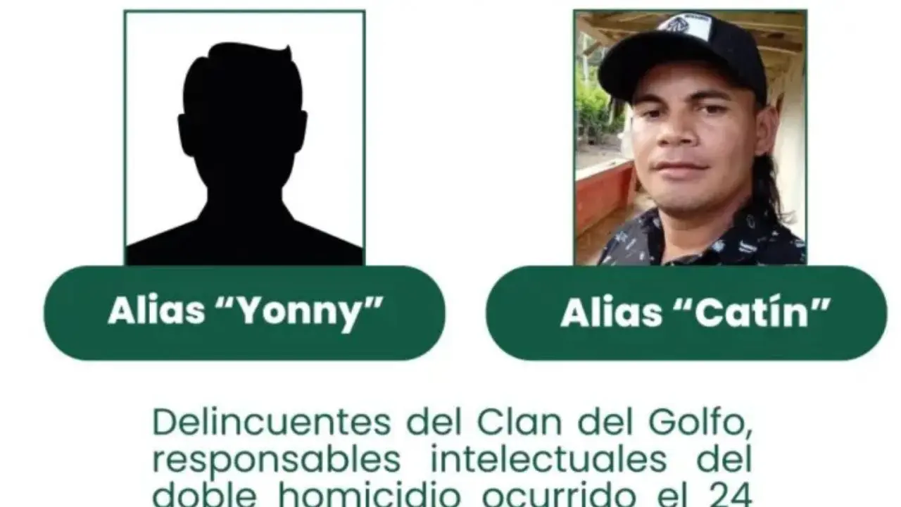 Ofrecen millonaria suma por cabecillas del Clan del Golfo tras triple homicidio en Yondó, Antioquia