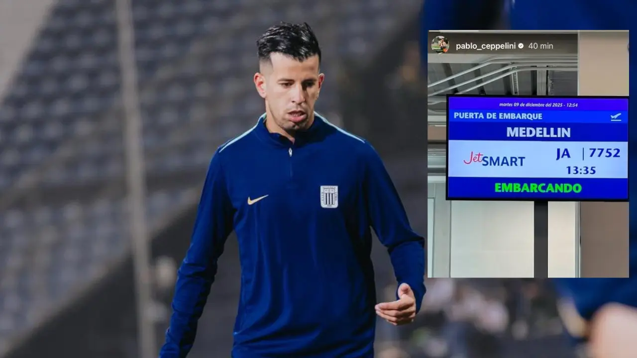 ¿Regresa Ceppelini a Medellín? Terminó contrato con Alianza Lima y se vino de una