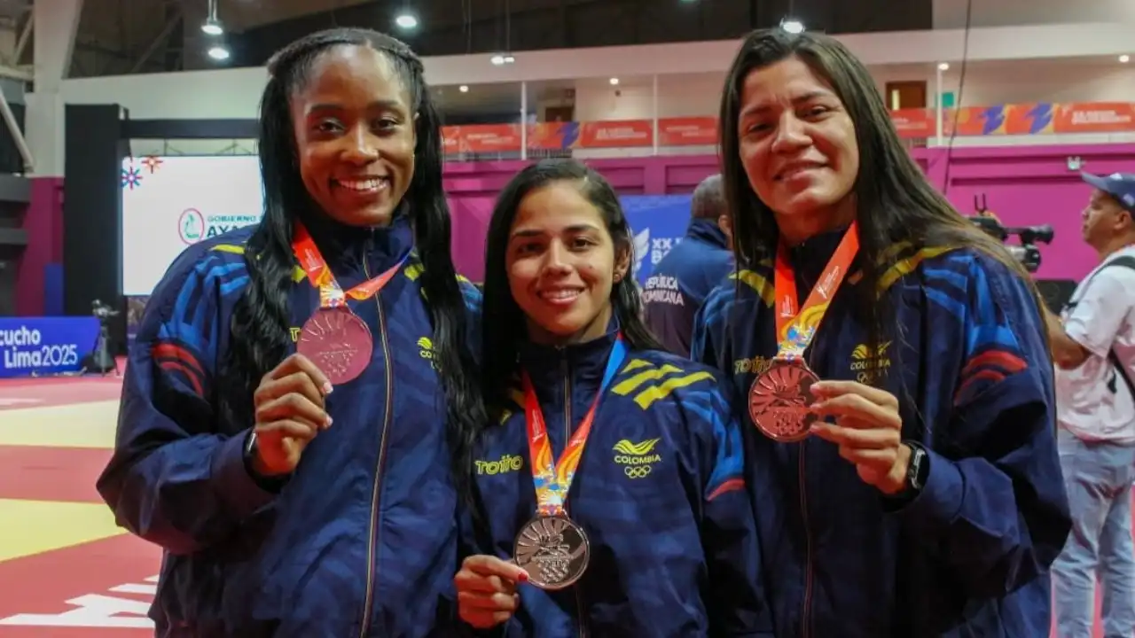 ¡Gran estreno! Judo colombiano brilla en Lima con tres medallas bolivarianas