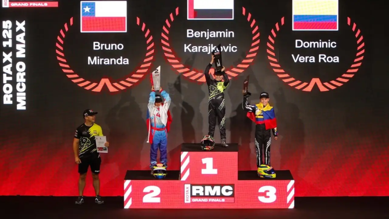 Dominic Vera consigue un histórico tercer puesto en el Mundial Rotax 2025 de Karts