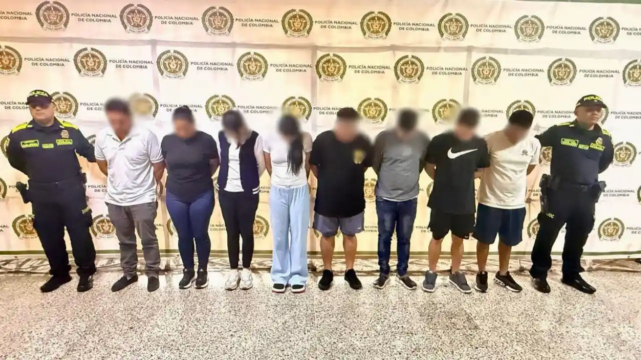 Capturan a ocho integrantes de una red que legalizaba motos robadas en Medellín