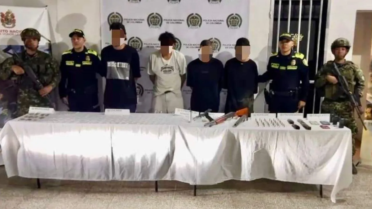 Golpe al Clan del Golfo en Antioquia: tres capturados y un menor aprehendido en operativo militar