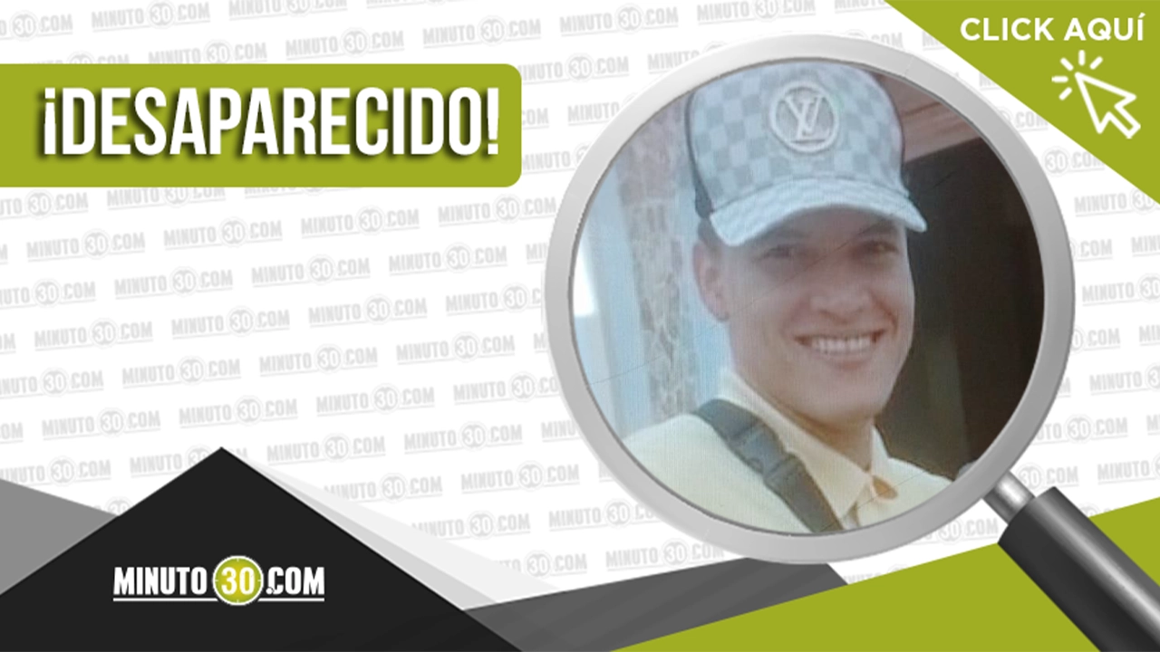 Duber Arley Díaz desapareció en Medellín