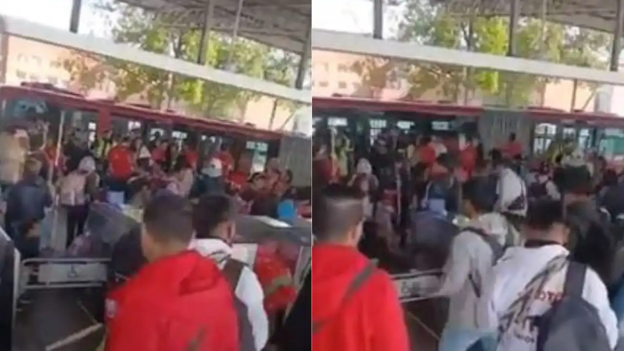 Indígenas Emberá irrumpieron en el TransMilenio y alertan sobre la posible retoma del Parque Nacional