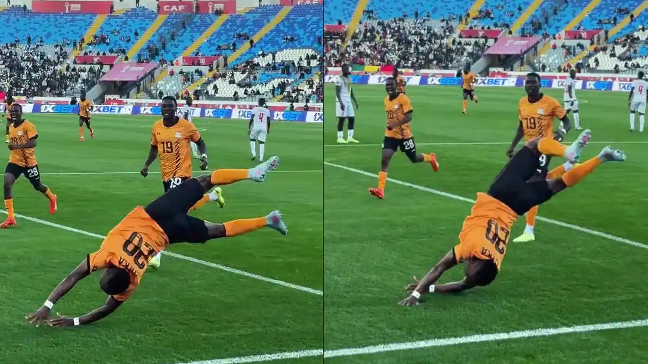 ¡Casi se mata! Jugador puso en riesgo su vida por celebrar un gol