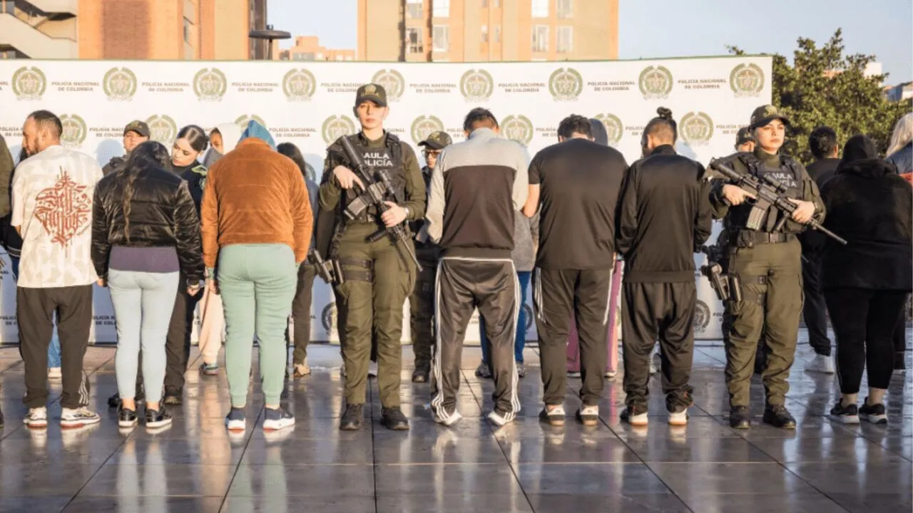 ¡Golpe histórico contra la extorsión en Bogotá! Desmantelan red criminal que operaba desde La Picota