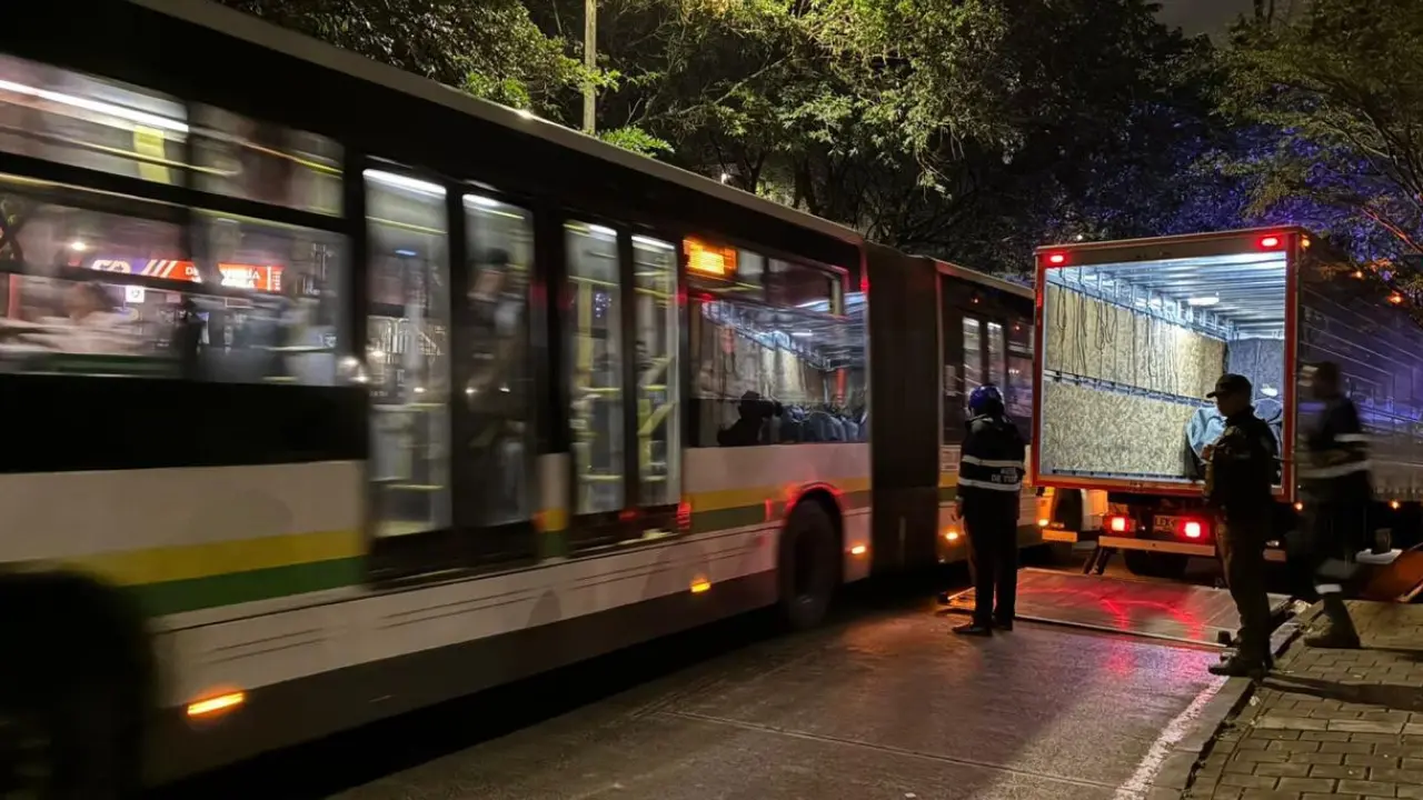 Operativos de tránsito en Manrique y Aranjuez dejaron 55 vehículos inmovilizados
