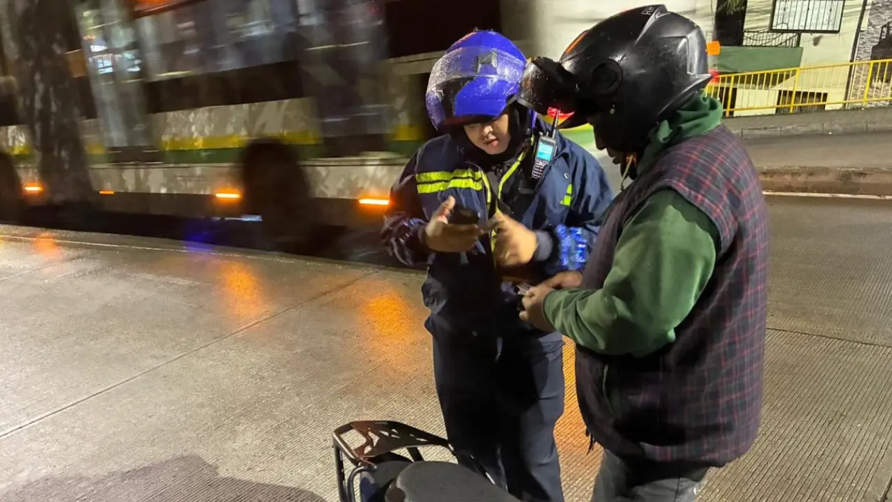 Operativos de tránsito en Manrique y Aranjuez dejaron 55 vehículos inmovilizados