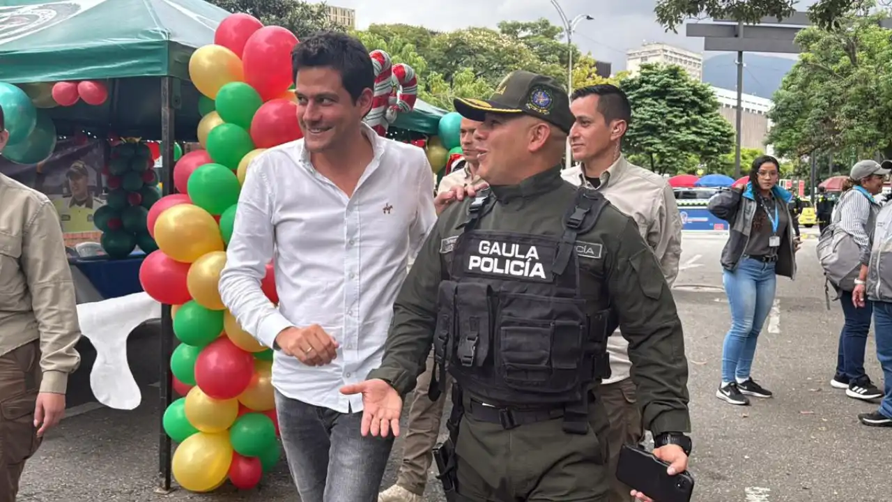Despliegue masivo: Medellín activa su Plan Navidad con 1.200 policías y operativos especiales