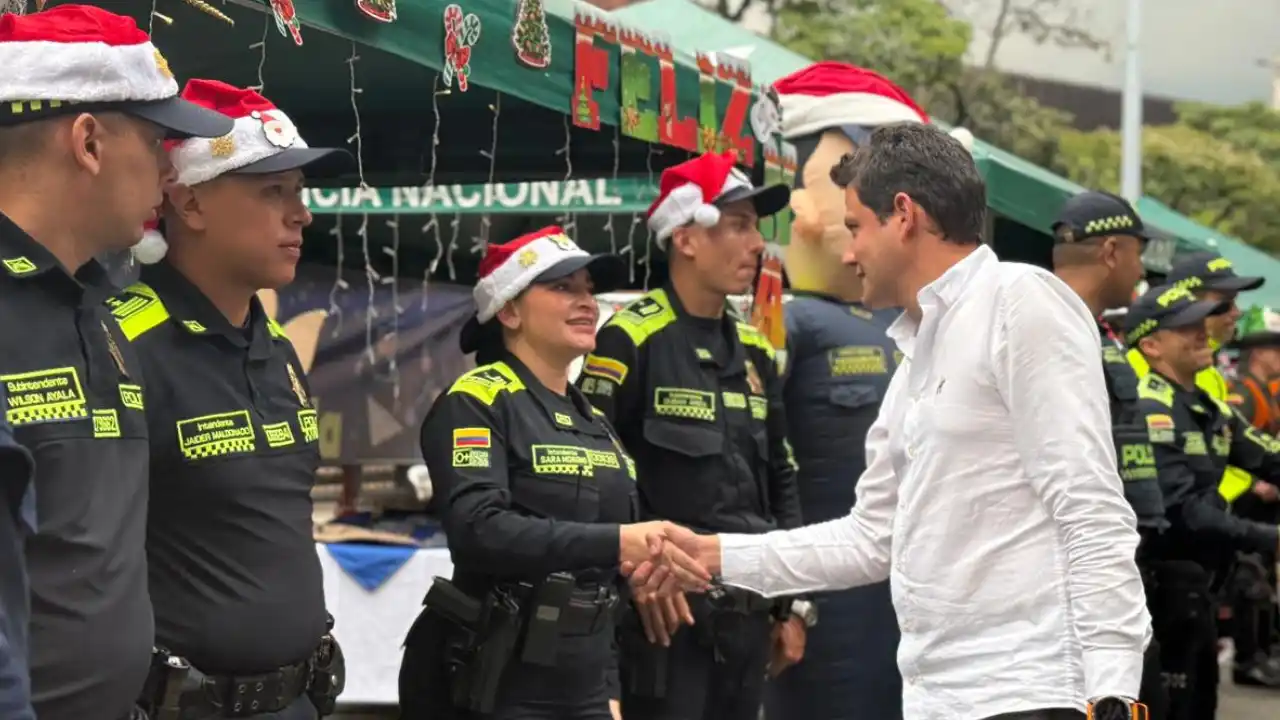 Despliegue masivo: Medellín activa su Plan Navidad con 1.200 policías y operativos especiales