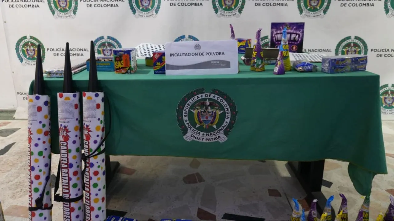 ¡Iban a venderla en Patio Bonito! Incautan más de 80 kilos de pólvora listos para su comercialización ilegal