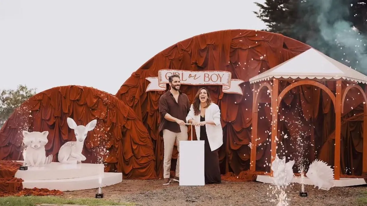 ¡Un momento mágico! Así fue la emotiva revelación con la que Sara Corrales presentó el género y el nombre de su bebé