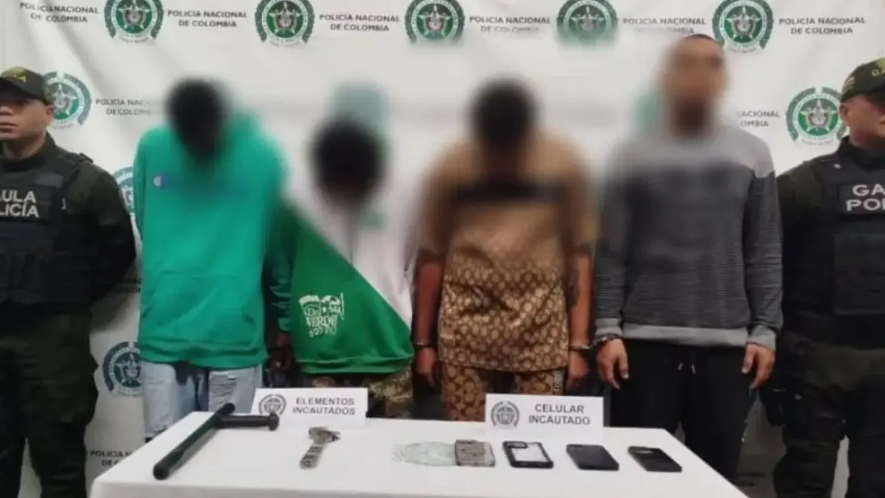 ¡Fin de la pesadilla! Desarticulan banda que secuestró y extorsionó a un ciudadano en Robledo