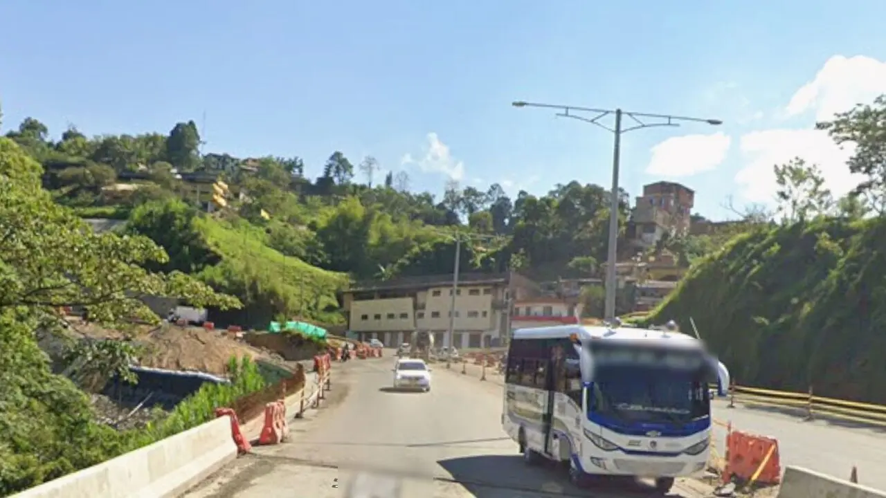 Sitio donde ocurrió el lamentable hecho