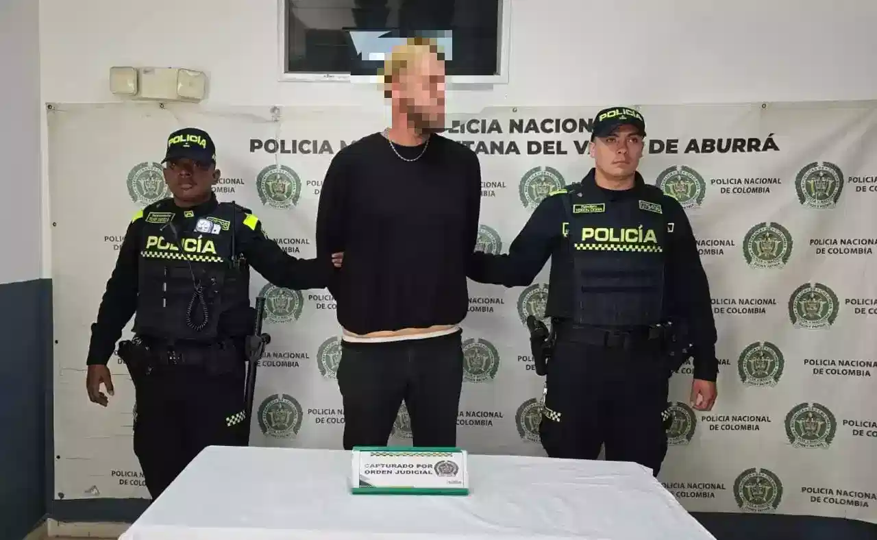 Así fue la captura del ciudadano islandés por presunta explotación y abuso de una menor de edad en Medellín