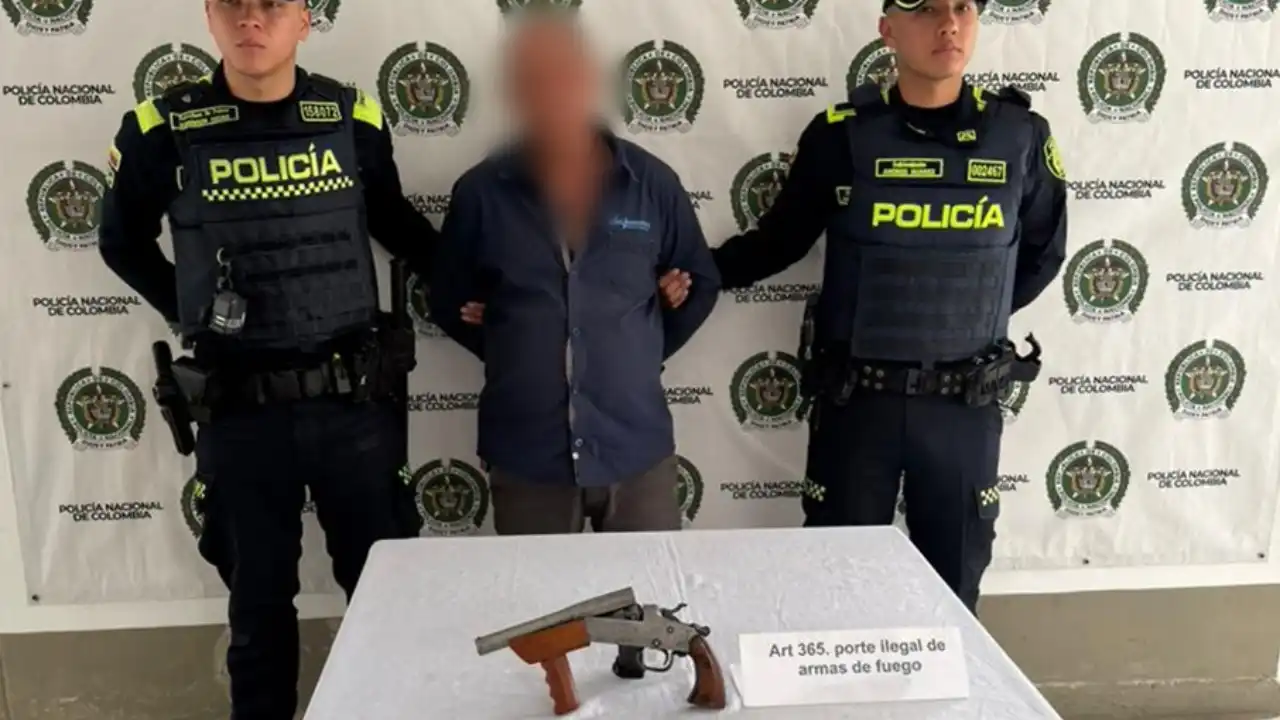 Rionegro bajo lupa: Policía sacó de las calles más de 80 armas ilegales durante este 2025