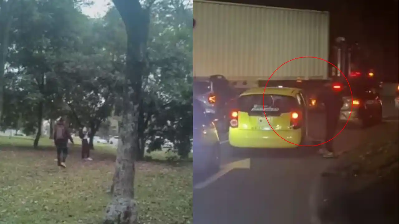 ¡Mucho ojo! Ladrones se esconden e intentan atracar a pasajeros de taxis en Medellín