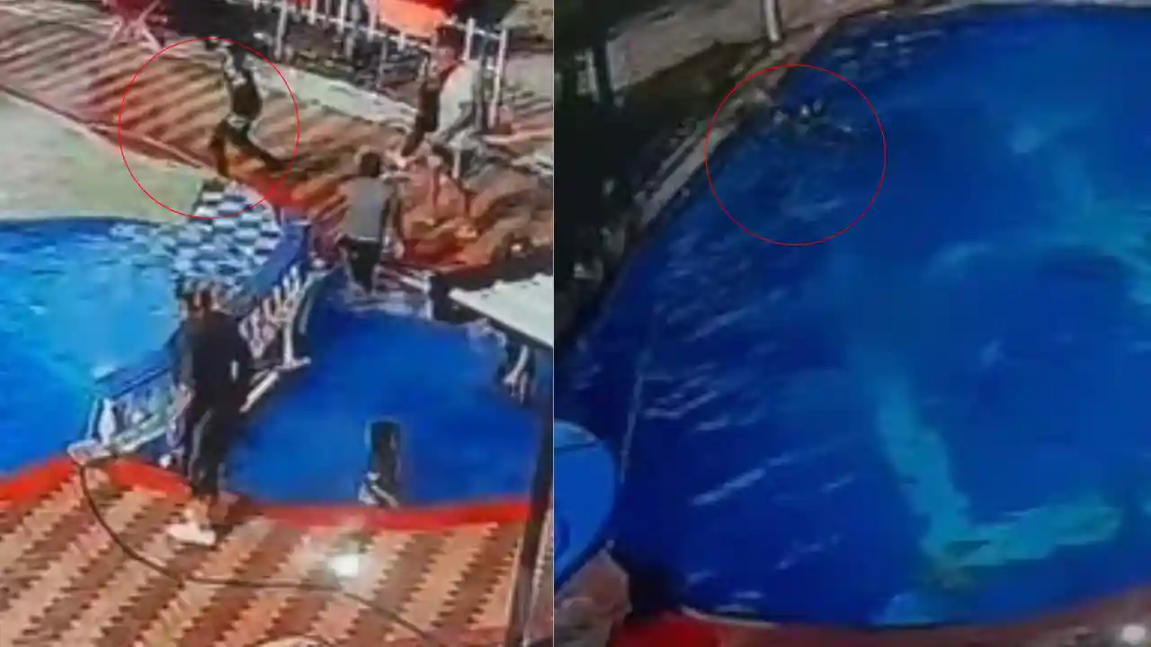 patrullera rescata a niña que se estaba ahogando en Antioquia