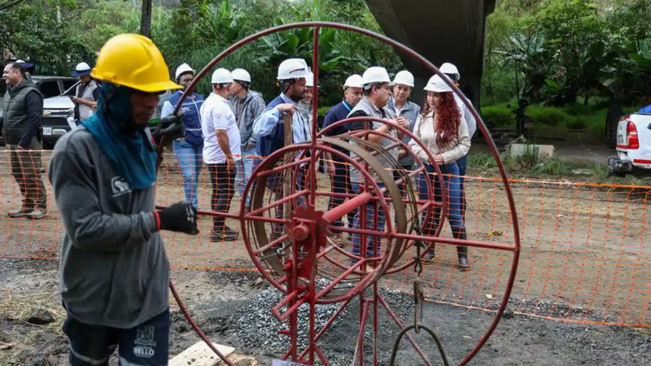 ¡Adiós al taco de Niquía! Arrancaron las obras del intercambio vial La Seca en Bello