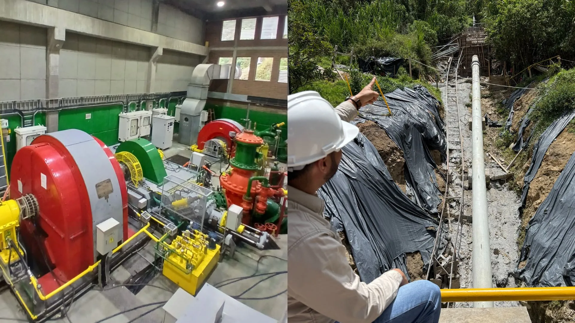 Tras un año de rehabilitación la cadena hidroeléctrica de Sonsón vuelve a operar con tecnología modernizada