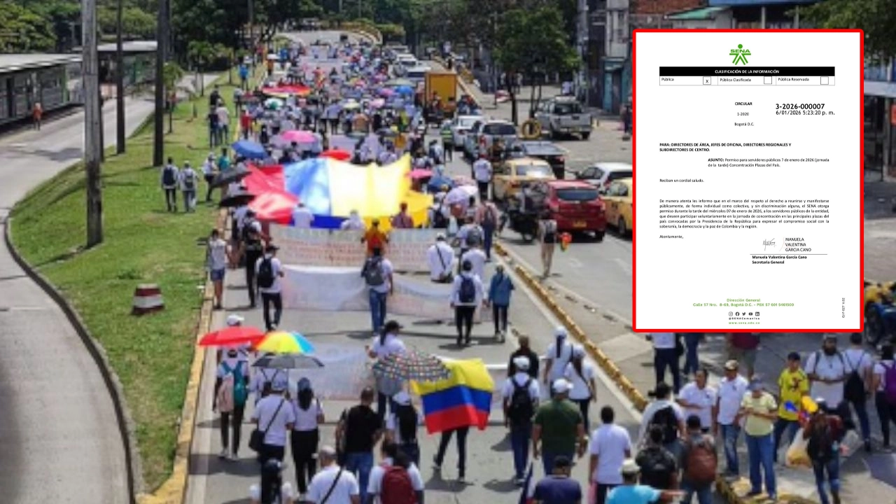 Concejal denuncia que están dando permisos a empleados del Sena para marchar en favor de Maduro y Petro