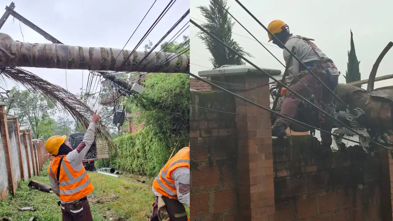 EPM ha normalizado el 97% del servicio de energía en El Poblado tras emergencias por lluvias
