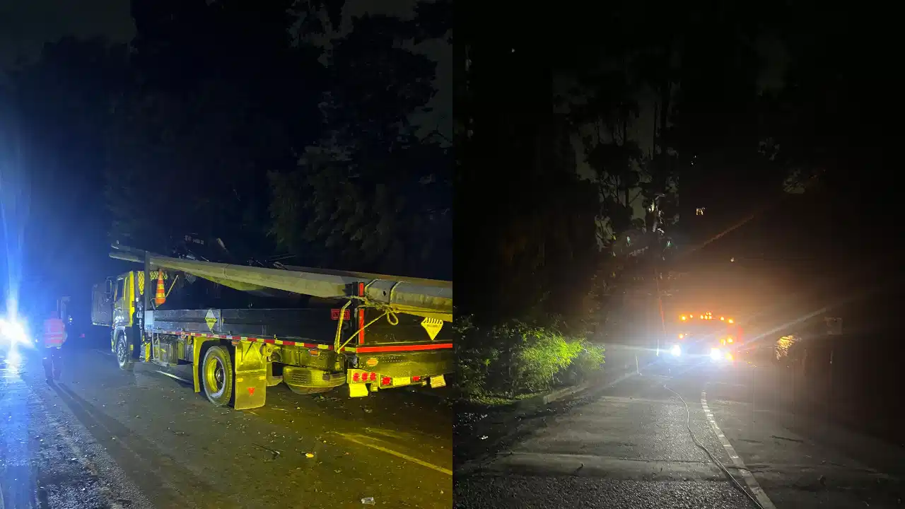 ¡Volvió la luz! EPM reparó los daños en Los Balsos y Los Naranjos, pero el Alto de Las Palmas continúa sin energía