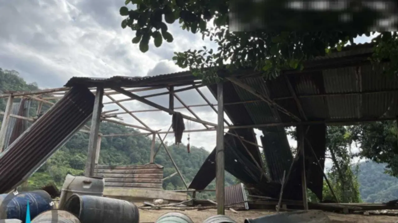 Tres laboratorios de coca del ELN en Tibú quedaron en cenizas tras operativo militar