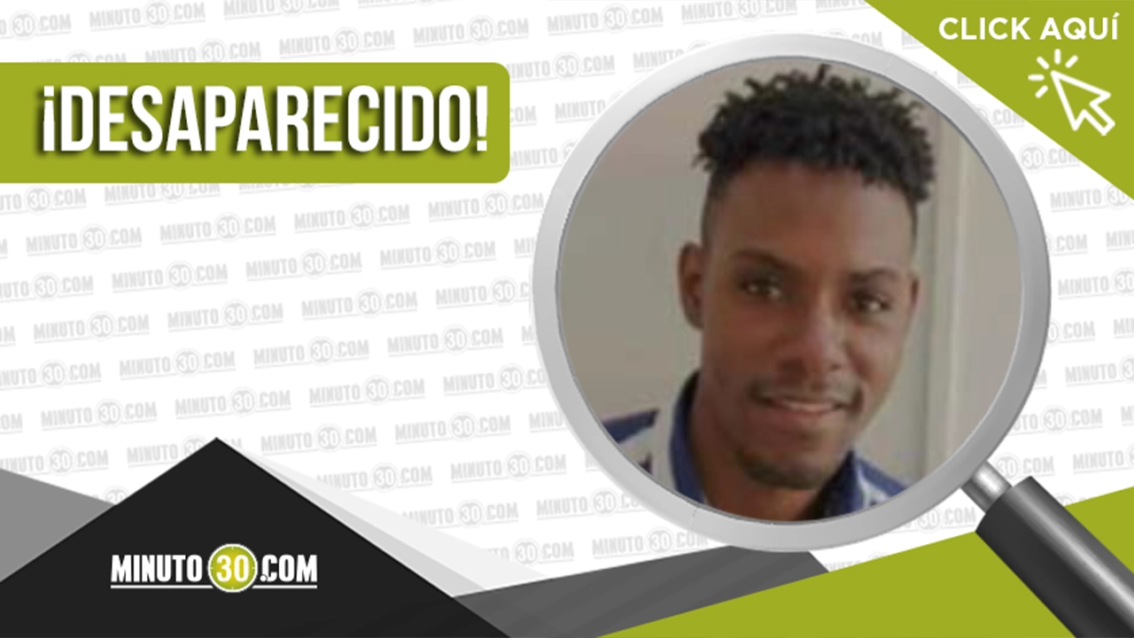 Yovani Borja desapareció en Medellín