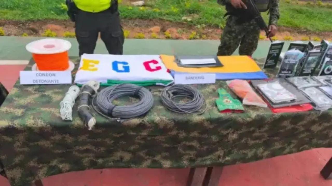 Ejército Nacional destruyó campamento atribuido al Clan del Golfo en Remedios, Antioquia