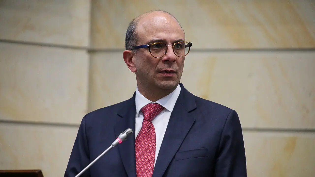 Magistrado Carlos Camargo en una imagen del Senado de la República