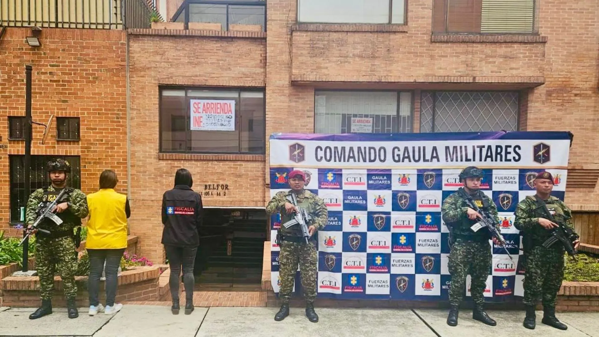 ¡Millonario golpe a las finanzas criminales! Ejército y Fiscalía incautan bienes del Bloque Norte en Bogotá