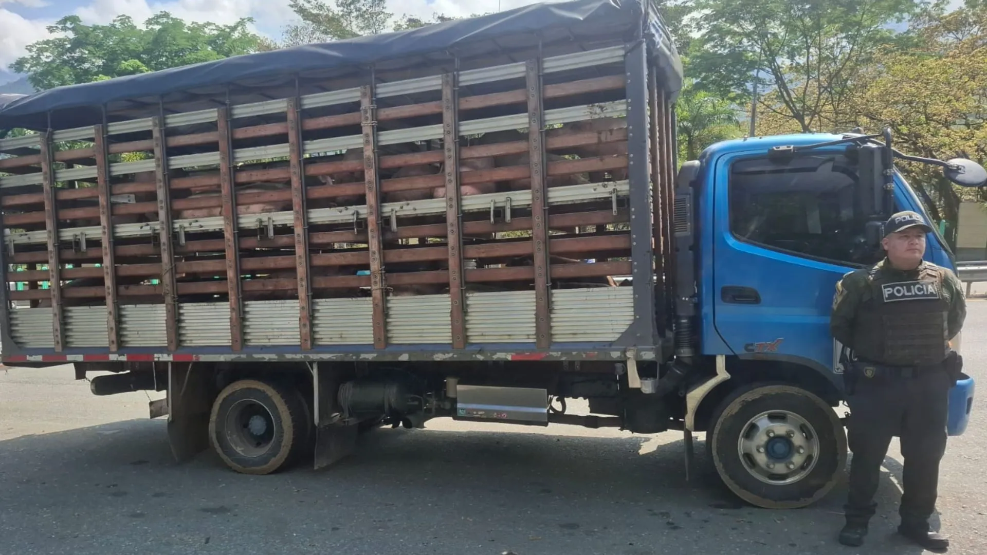 ¡Pilas con lo que compra! Capturan en San Pedro a tres hombres con 500 kilos de carne en mal estado