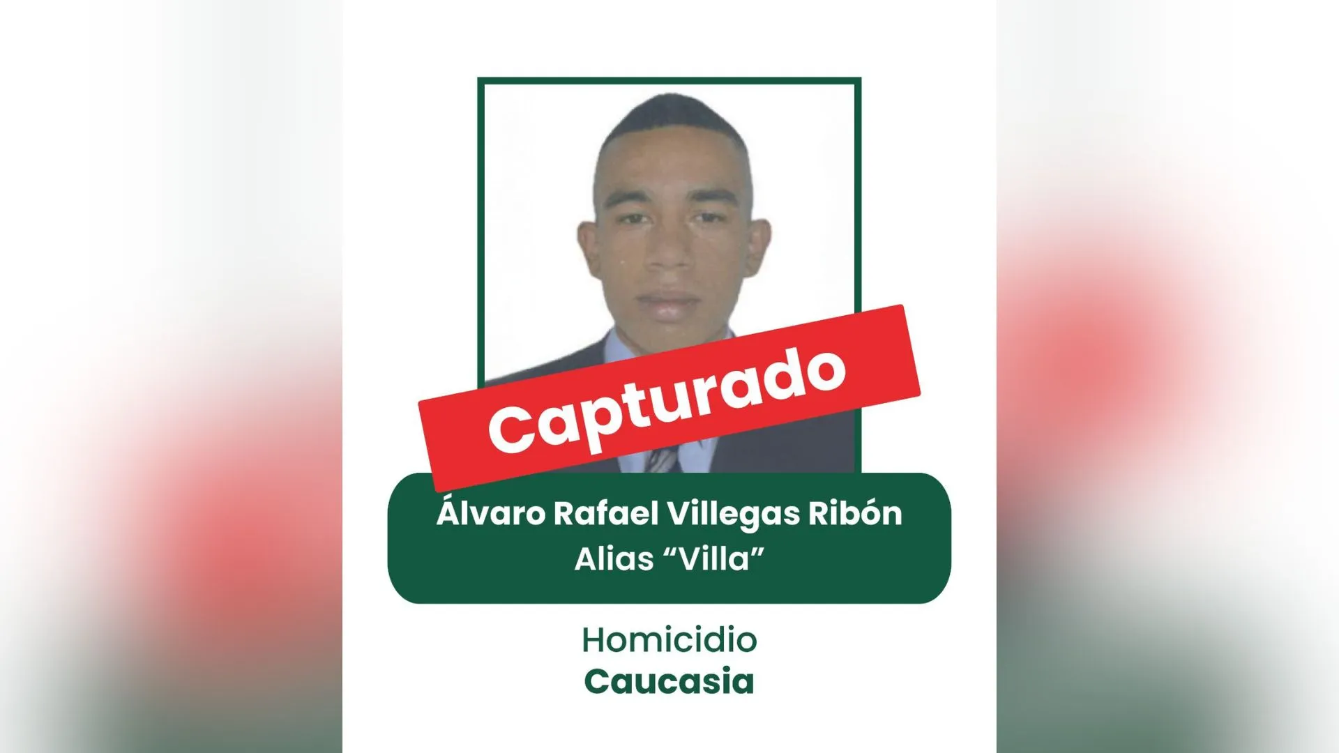 ¡Golpe al crimen en el Bajo Cauca! Policía captura a joven incluido en cartel de los más buscados por homicidio