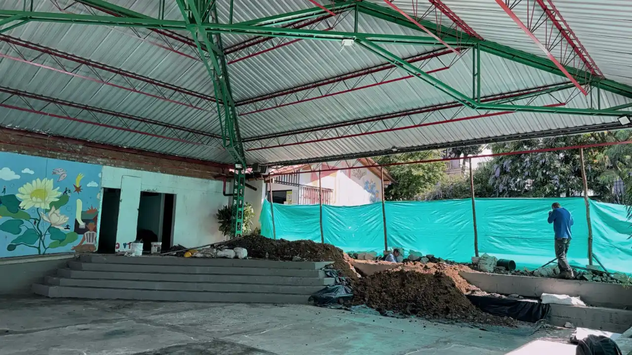 Anuncian obras de mejoramiento en la Casa de Cultura El Poblado