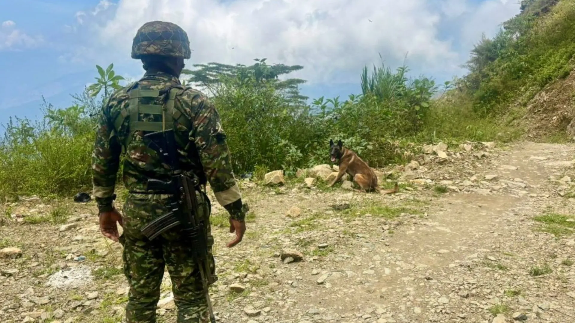 Ejército destruye explosivos en vía rural de Briceño y refuerza la seguridad en el norte de Antioquia