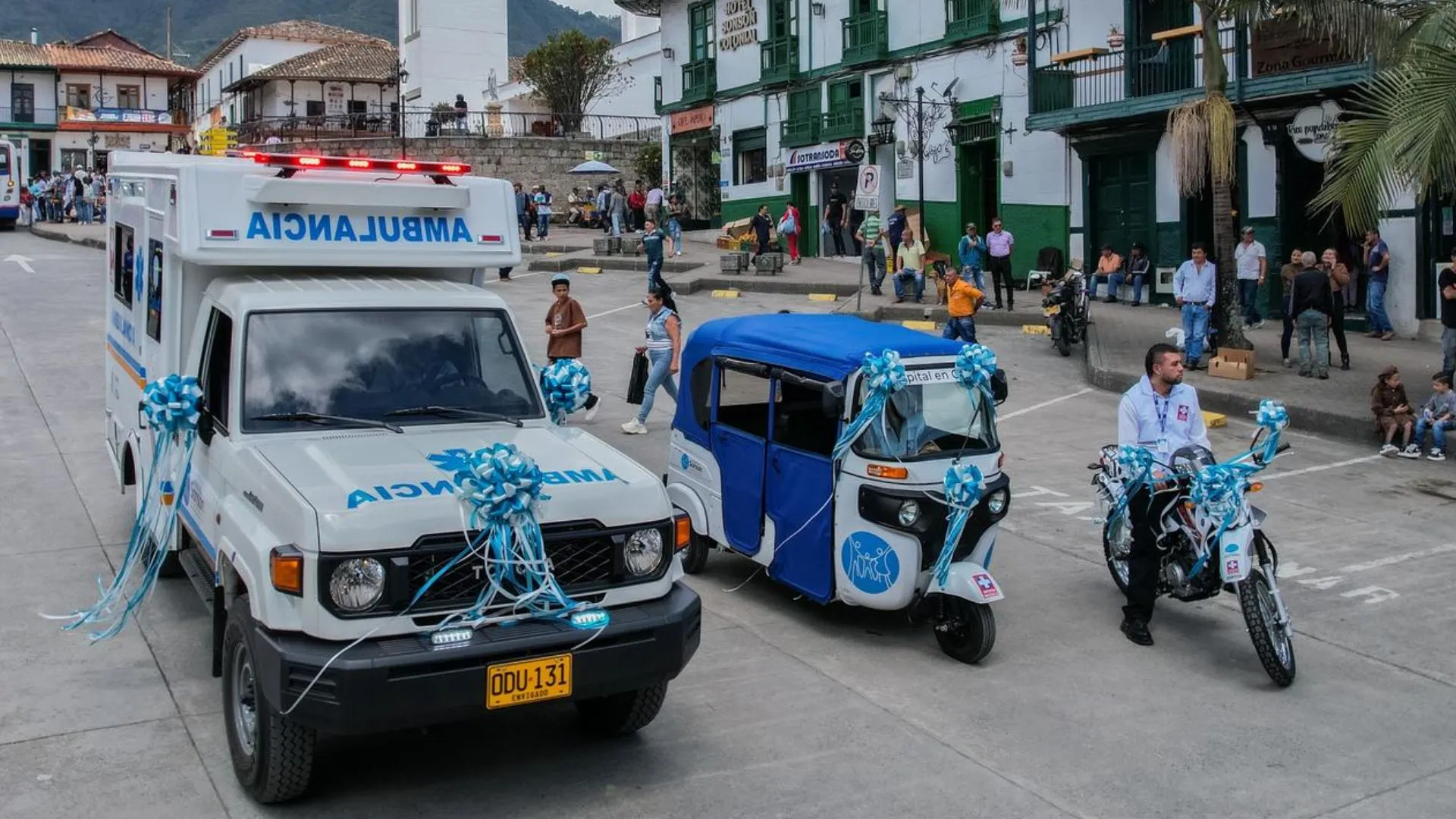¡Del casco urbano a las veredas! Hospital de Sonsón fortalece su capacidad operativa con nueva flota de vehículos