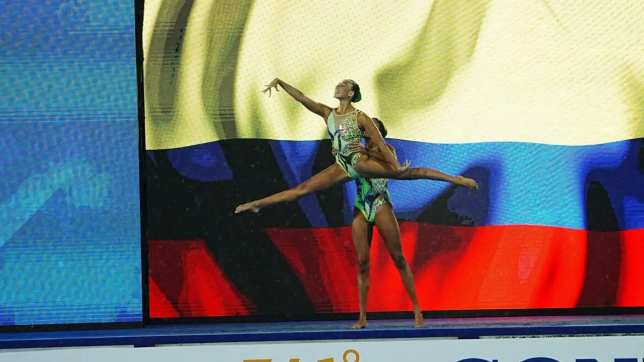 Medellín brilla en el cierre histórico de la Copa Mundo de Natación Artística 2026