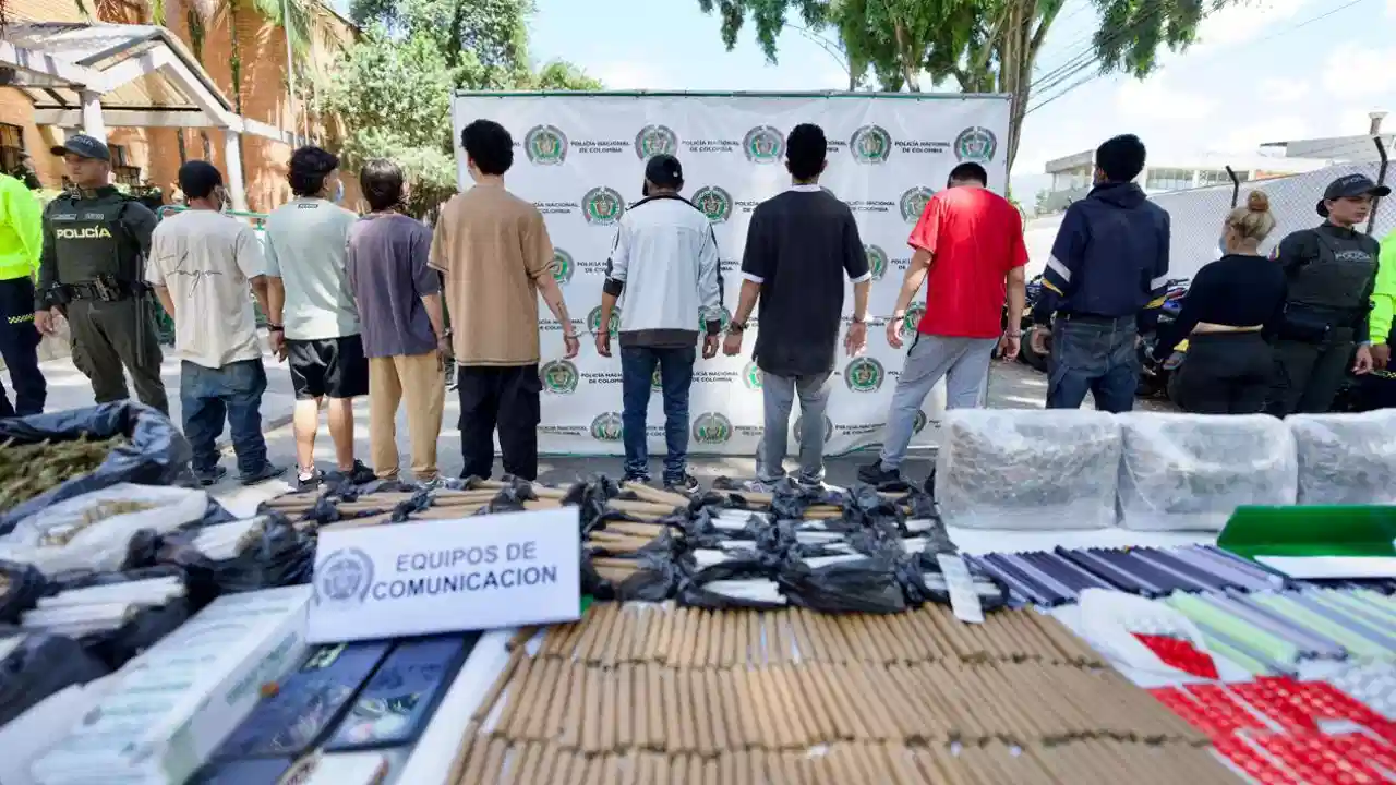 ¡Le cerraron la caleta a ‘La Terraza’! Nueve capturados y 8 mil dosis de droga incautadas