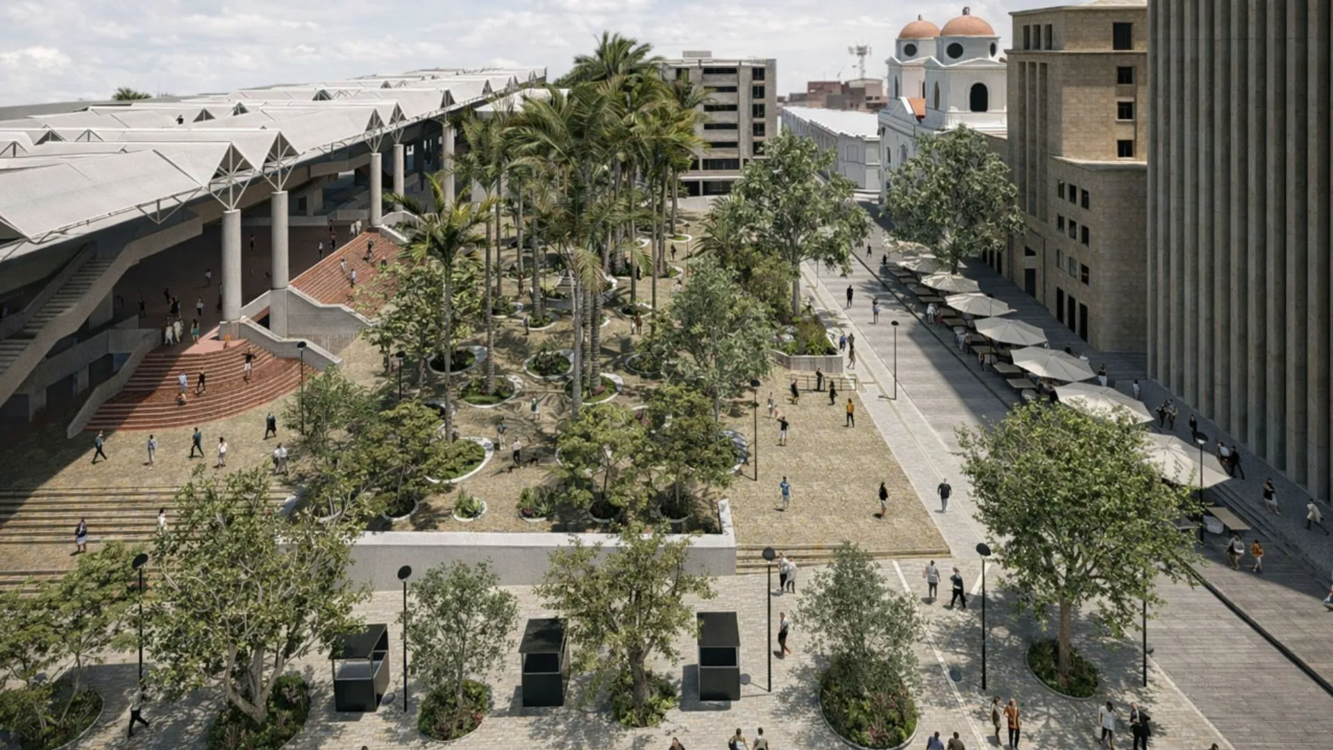 ¡Parque Berrío se transforma! Comienzan seis meses de obras para revitalizar el centro histórico