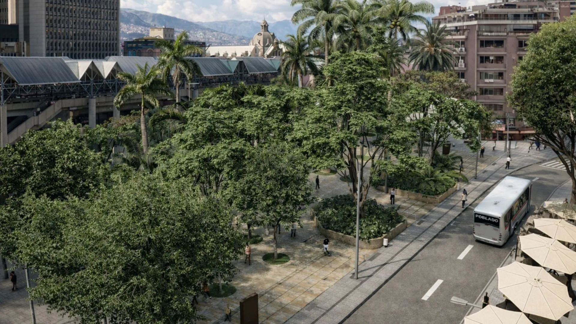 ¡Parque Berrío se transforma! Comienzan seis meses de obras para revitalizar el centro histórico