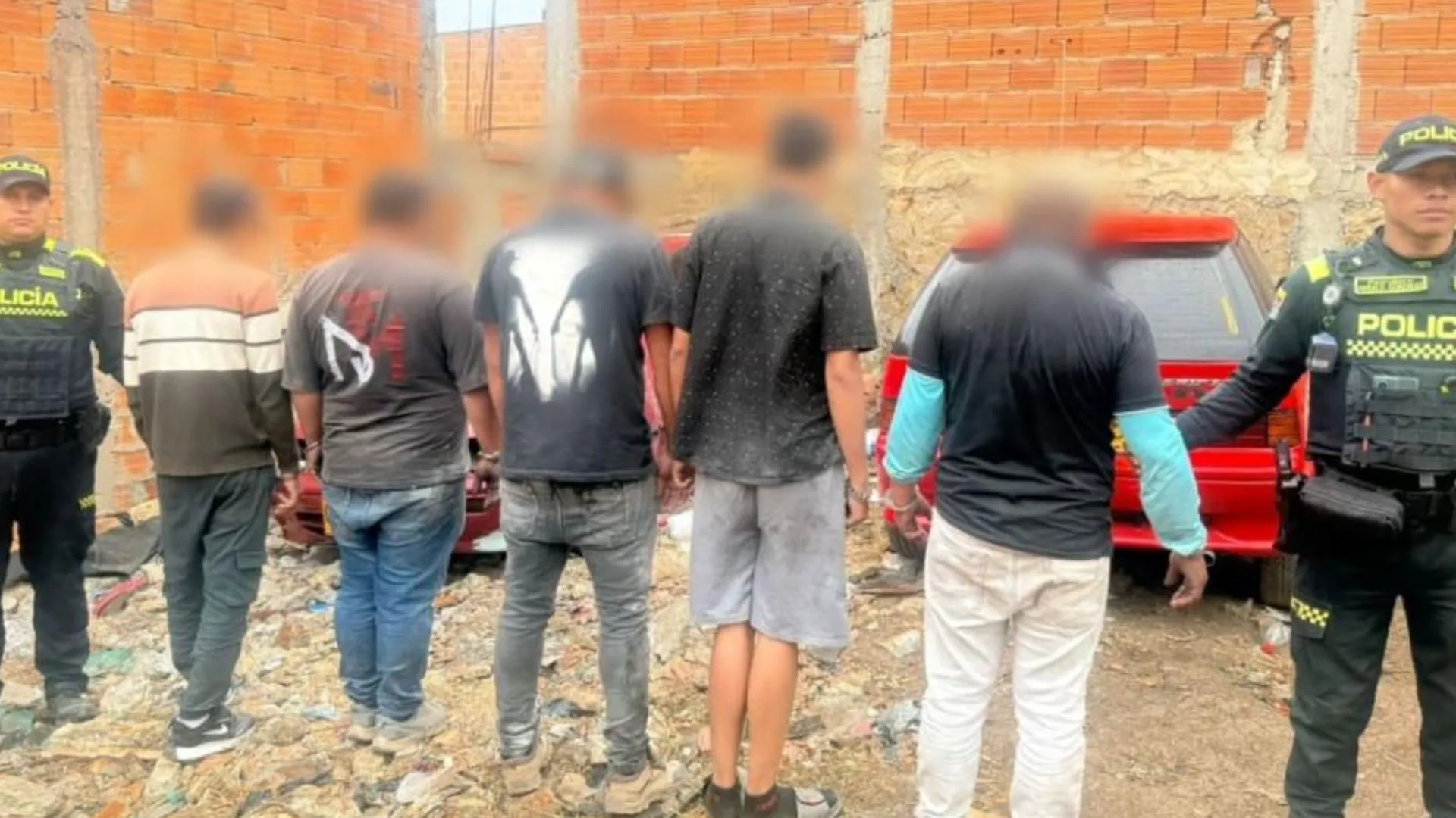 ¡Era una fachada! Caen cinco personas que manejaban un parqueadero de carros robados en Ciudad Bolívar