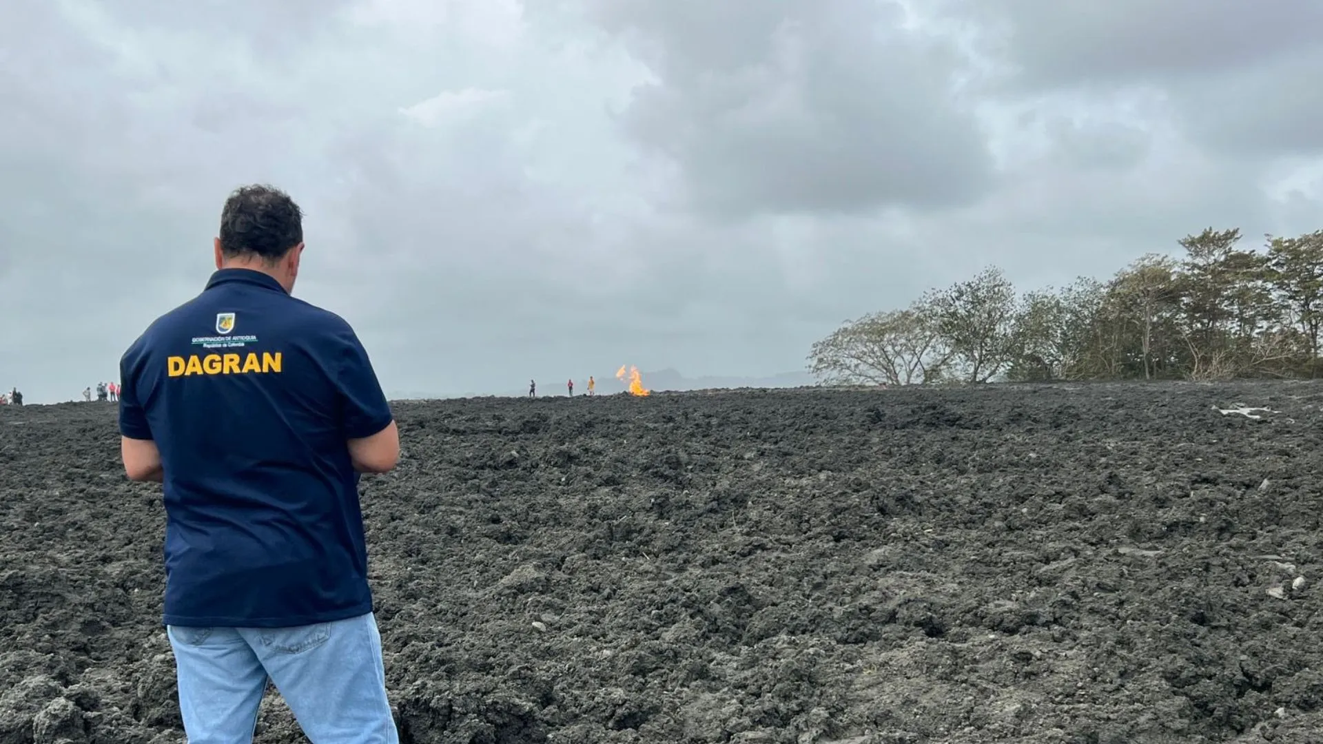 Emergencia por volcán de lodo en Urabá sigue bajo evaluación técnica; acueducto ya fue restablecido