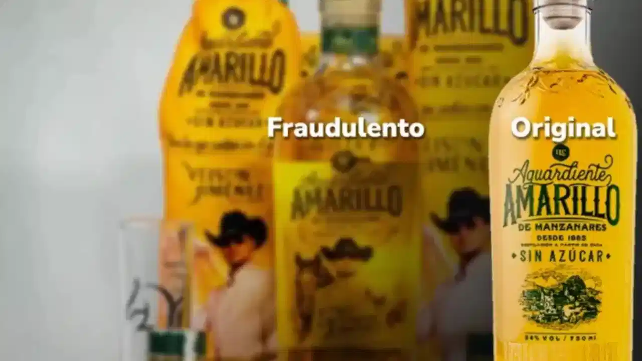 ¡No se deje engañar! Están vendiendo un Aguardiente Amarillo falso con la imagen de Yeison Jiménez
